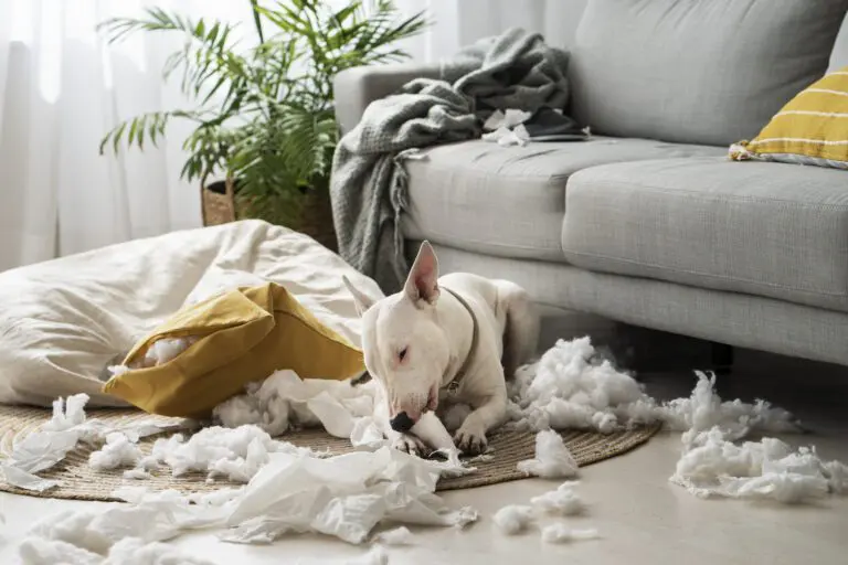 cách xử lý hành vi thú cưng phá phách đồ đạc trong nhà